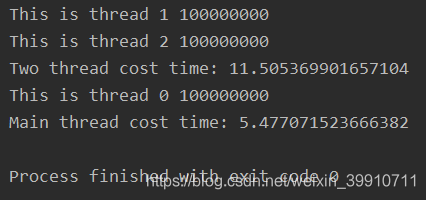 python 多線程實現(xiàn)多任務的方法示例