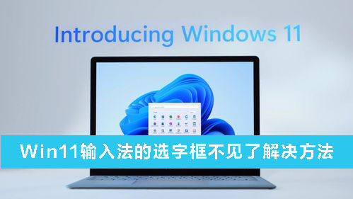 Win11輸入法的選字框不見了怎么辦？Win11輸入法的選字框不見了解決方法