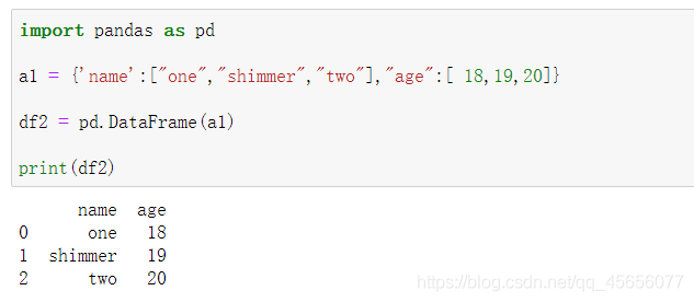 python學(xué)習(xí)之panda數(shù)據(jù)分析核心支持庫