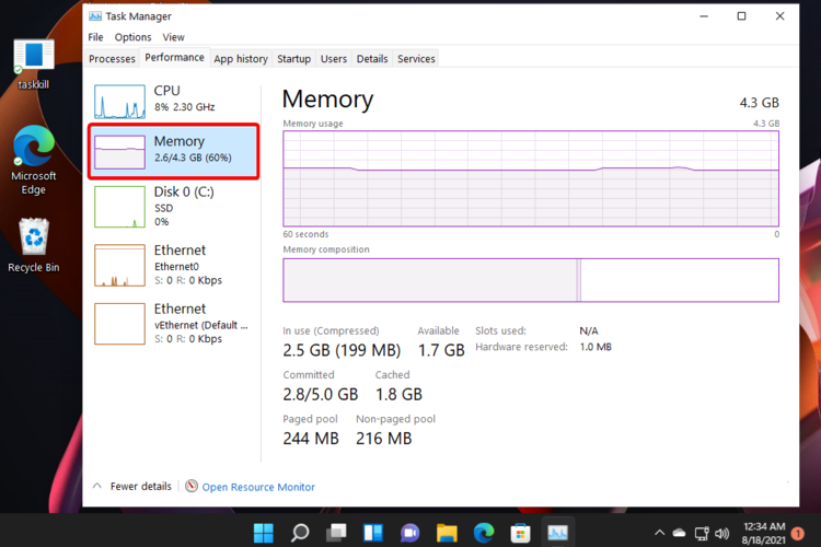 如何在Windows11上檢查RAM內(nèi)存？Win11檢查RAM內(nèi)存方法