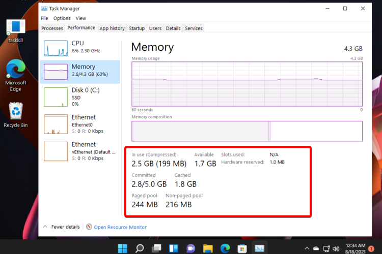 如何在Windows11上檢查RAM內(nèi)存？Win11檢查RAM內(nèi)存方法