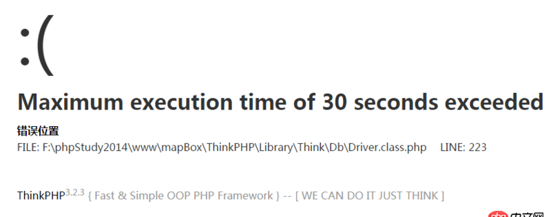 mysql - thinkphp3.2 csv批量導入上萬條數據時報錯超時，請問有什么好的辦法處理？