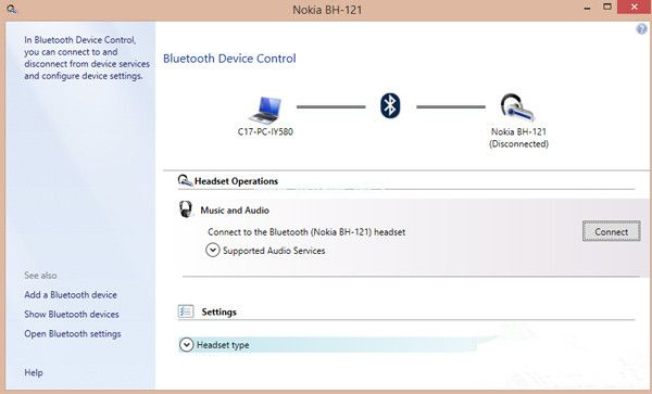 Win8藍(lán)牙耳機(jī)能配對(duì)不能連接怎么解決？