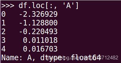 聊聊Python pandas 中l(wèi)oc函數(shù)的使用,及跟iloc的區(qū)別說(shuō)明