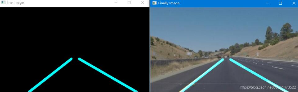 python+opencv實(shí)現(xiàn)車道線檢測(cè)