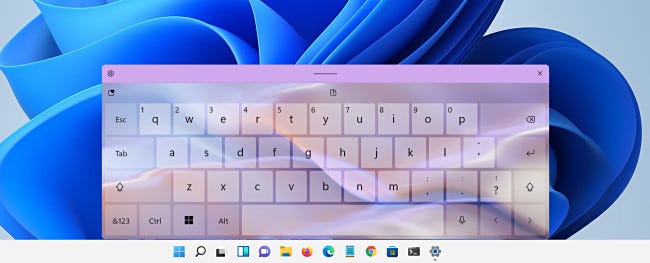 怎么在Windows11上更改觸摸鍵盤主題？
