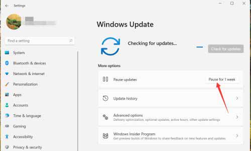 Win11怎么設置暫停更新？Win11暫停更新設置方法