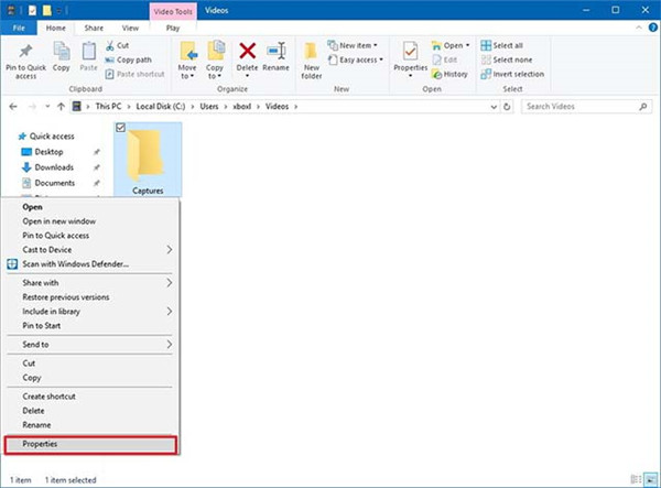 Win10怎么更改捕獲文件夾位置？Win10更改捕獲文件夾位置的方法