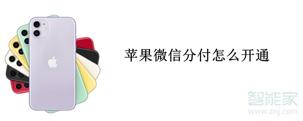 蘋果微信分付怎么開(kāi)通