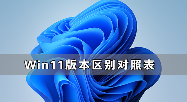Win11版本區(qū)別對照表 Win11各個(gè)版本怎么區(qū)分