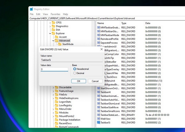 Win11怎么設置任務欄大小？Win11設置任務欄教程