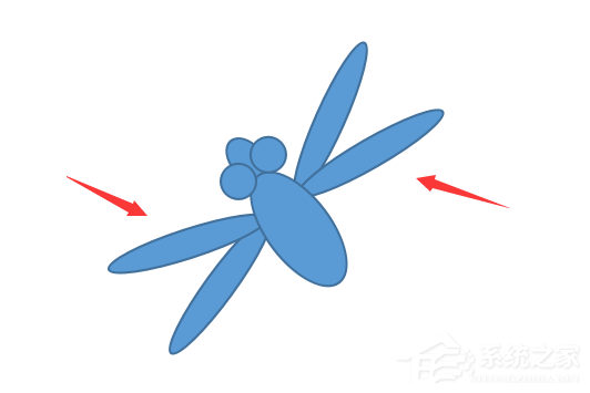 WPS怎么繪畫出胖胖蜻蜓？WPS繪畫出胖胖蜻蜓的方法