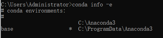 Win10系統CMD使用conda info-e命令發現環境未命名激活不了怎么辦？
