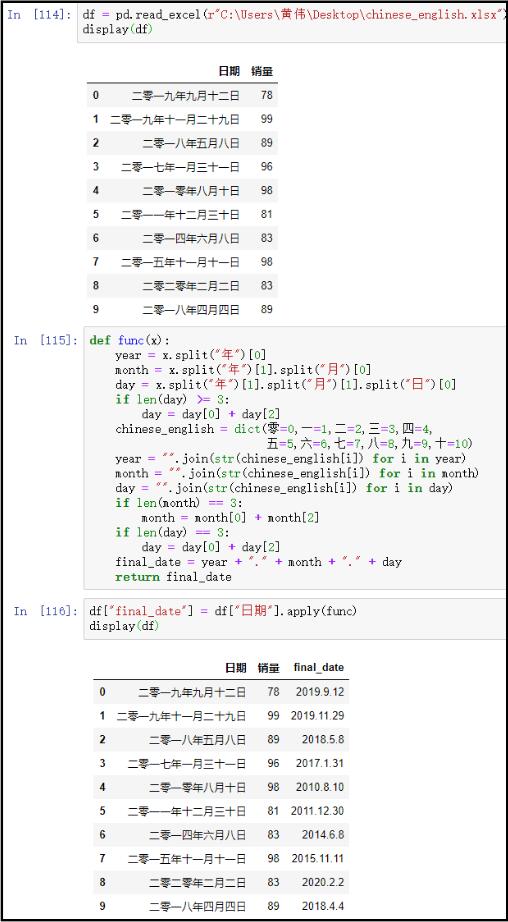 python實(shí)現(xiàn)將中文日期轉(zhuǎn)換為數(shù)字日期