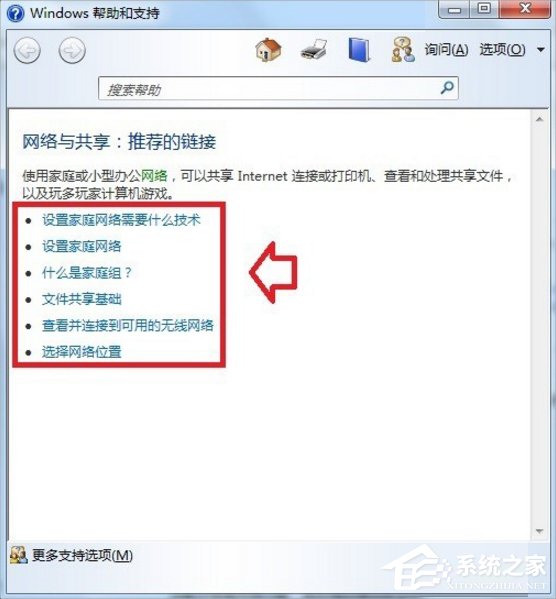 Windows7系統幫助和支持怎么使用？