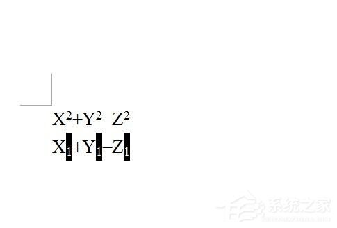 Word文檔下標(biāo)怎么打出來？