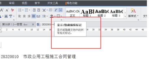 WPS如何設置段落標記?設置段落標記的方法介紹