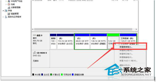 Win10磁盤如何分區(qū)？Win10硬盤分區(qū)的步驟