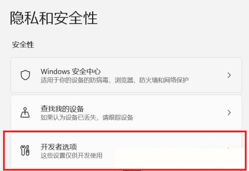Win11怎么開(kāi)啟開(kāi)發(fā)者選項(xiàng)？Win11打開(kāi)開(kāi)發(fā)人員選項(xiàng)教程