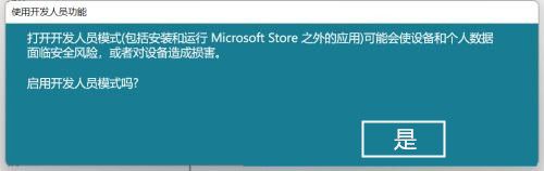 Win11怎么開(kāi)啟開(kāi)發(fā)者選項(xiàng)？Win11打開(kāi)開(kāi)發(fā)人員選項(xiàng)教程
