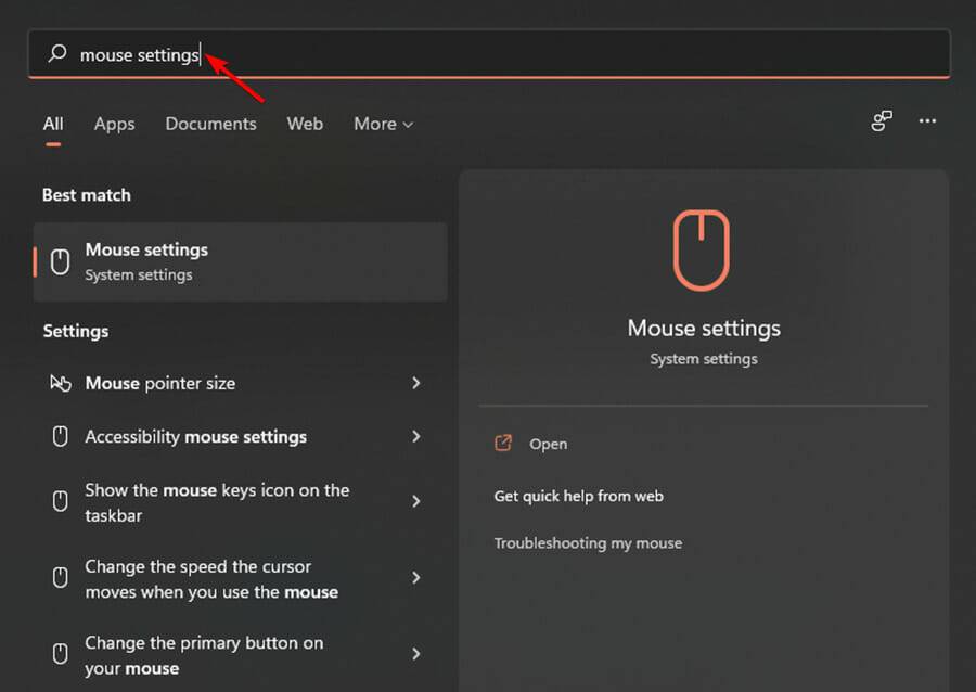 如何在Windows 11中將光標更改為暗模式？