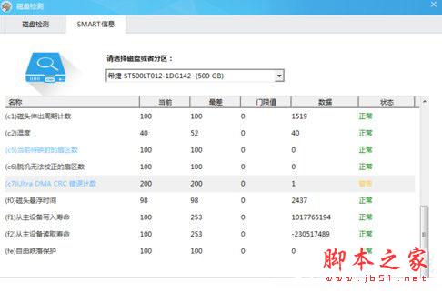 Win7檢測(cè)硬盤(pán)提示ultra dma crc錯(cuò)誤計(jì)數(shù)怎么辦？Win7檢測(cè)硬盤(pán)出現(xiàn)錯(cuò)誤解決方法