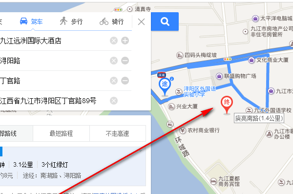 百度手機(jī)地圖路線怎么選擇？手動(dòng)設(shè)置地圖路線方法介紹