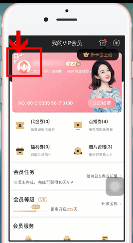 愛(ài)奇藝App中找到會(huì)員二維碼位置具體操作方法