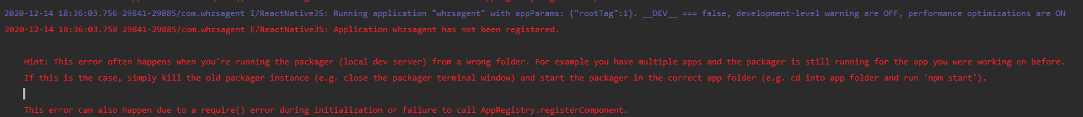 解決VSCode調(diào)試react-native android項(xiàng)目錯(cuò)誤問(wèn)題