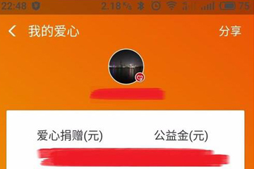支付寶App將愛心捐贈(zèng)取消的具體操作流程