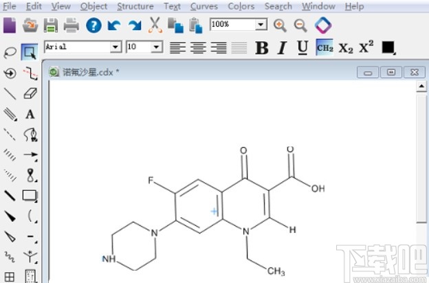 chemwindows旋轉(zhuǎn)結(jié)構(gòu)式的操作方法