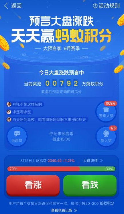 支付寶大預言家活動玩法是什么？ 支付寶大預言家活動如何參加？