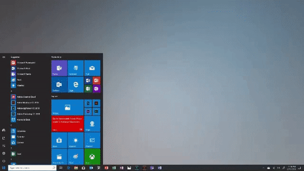 Win10系統(tǒng)新開始菜單文件資源管理器界面