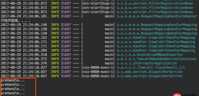 java - SpringBoot 添加自定義的攔截器，卻不調用