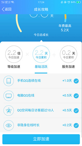 QQ等級(jí)加速新規(guī)是什么 qq空間每日訪客超過10人加0.5天真的嗎