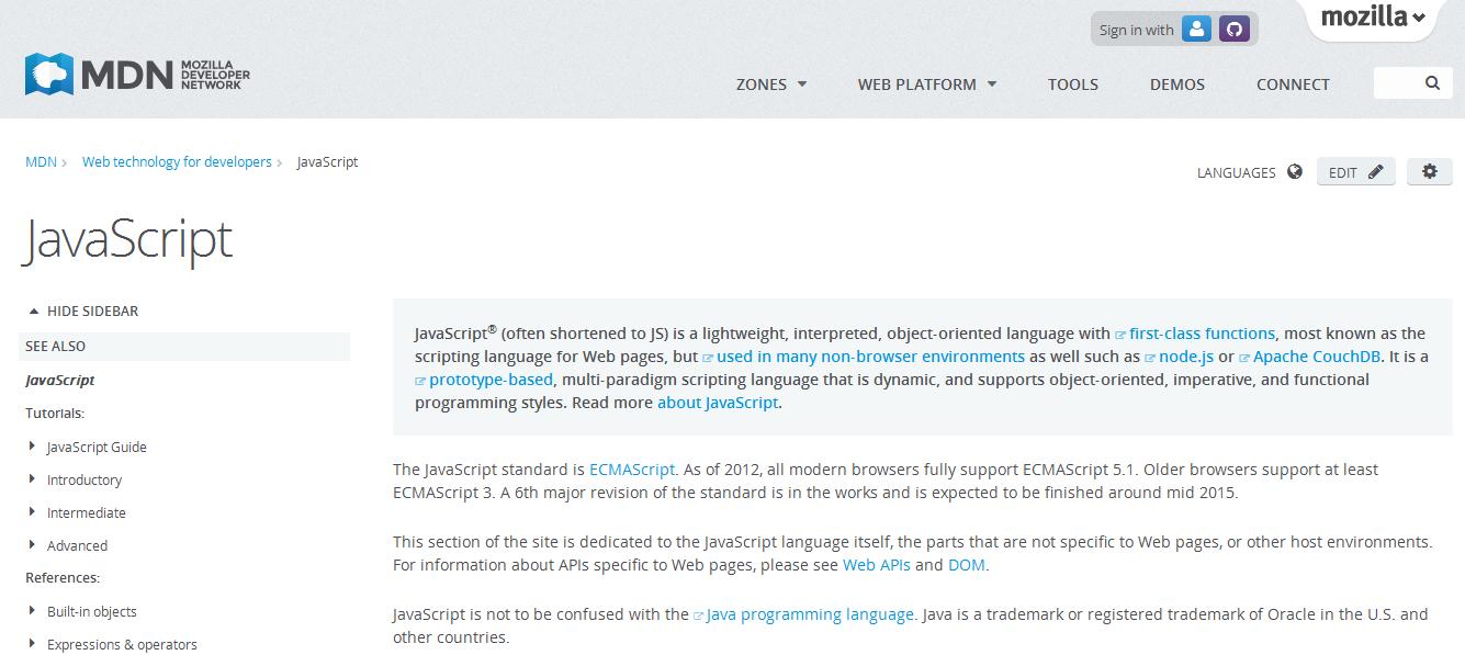 十大免費教程資源幫助新手快速學(xué)習(xí)JavaScript