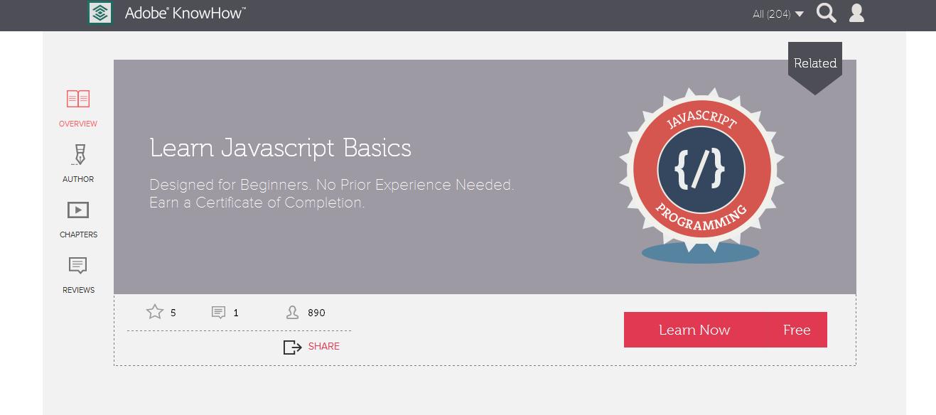 十大免費教程資源幫助新手快速學(xué)習(xí)JavaScript