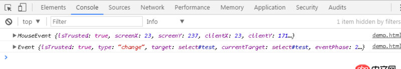 javascript - 請指條明路，angular的$event，在select中卻是undefined？