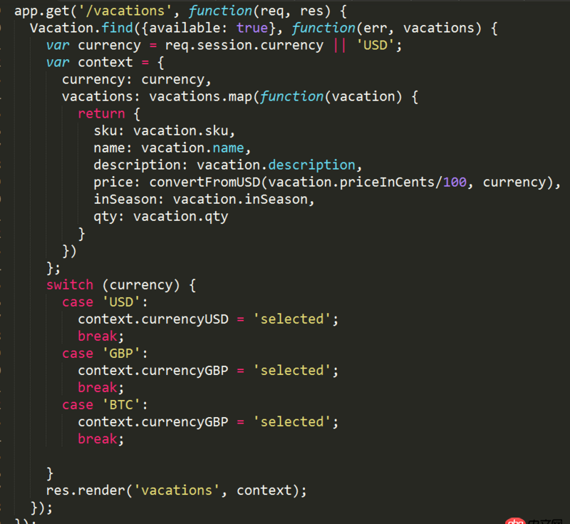 javascript - Node與Express開發(fā)中的用MongoDb存儲會話數(shù)據(jù)問題，按照書敲的，出現(xiàn)了如下問題，搜索已久找不到答案，特意想大家請教