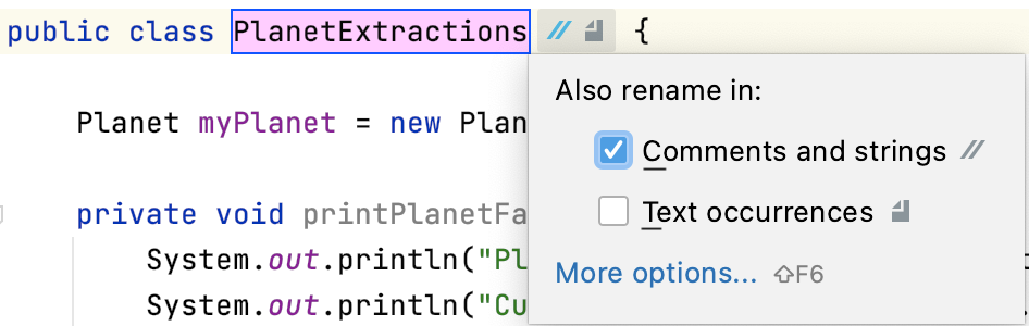 IntelliJ IDEA 2020.3通過(guò)重命名內(nèi)聯(lián)重構(gòu)代碼