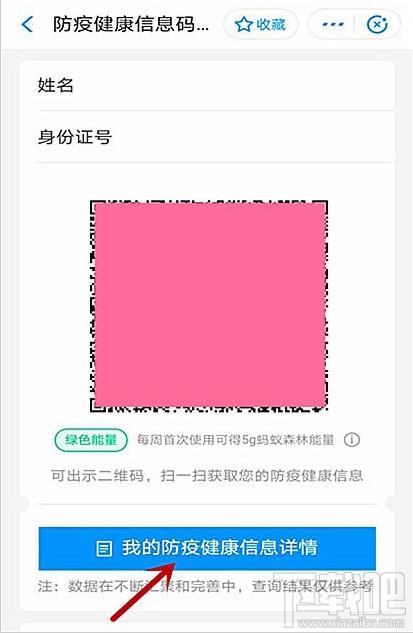 支付寶全國(guó)健康碼如何查看個(gè)人健康信息詳情？