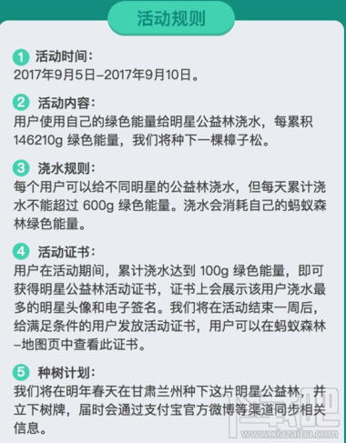 螞蟻森林怎么給明星澆水？螞蟻森林給明星澆水方法教程