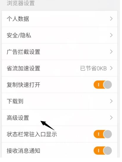手機獵豹瀏覽器快速調(diào)節(jié)獵豹瀏覽器字體圖文教程
