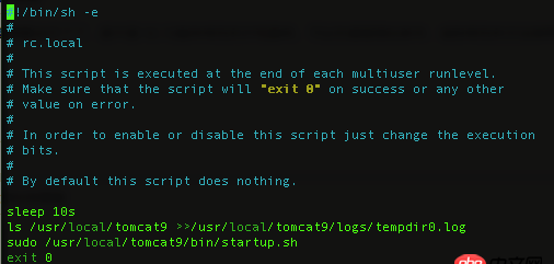 service - Ubuntu16 Tomcat9 設(shè)置開機(jī)自動重啟時為什么起不來？