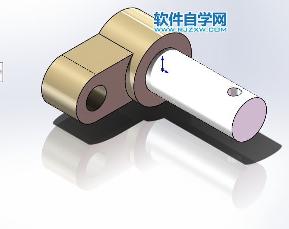 反向關(guān)節(jié)機構(gòu)用SolidWorks建模并裝配