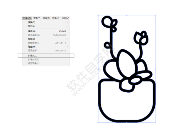 ai怎么畫(huà)多肉植物插畫(huà)
