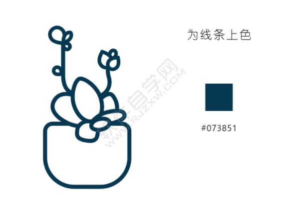 ai怎么畫(huà)多肉植物插畫(huà)