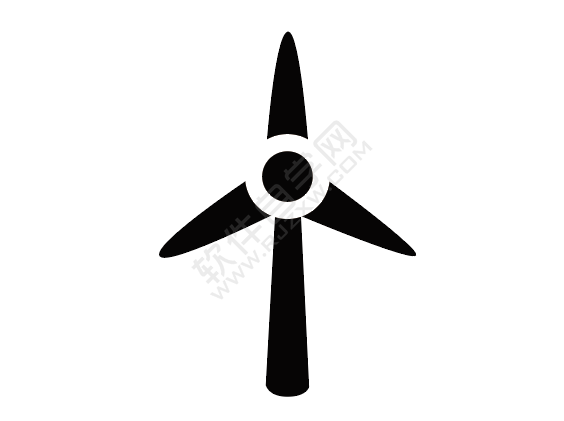 ai怎么畫風(fēng)機圖標(biāo)