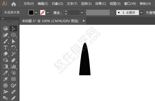 ai怎么畫風(fēng)機圖標(biāo)