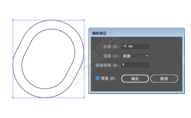 ai怎么畫鏈鏈接圖標(biāo)